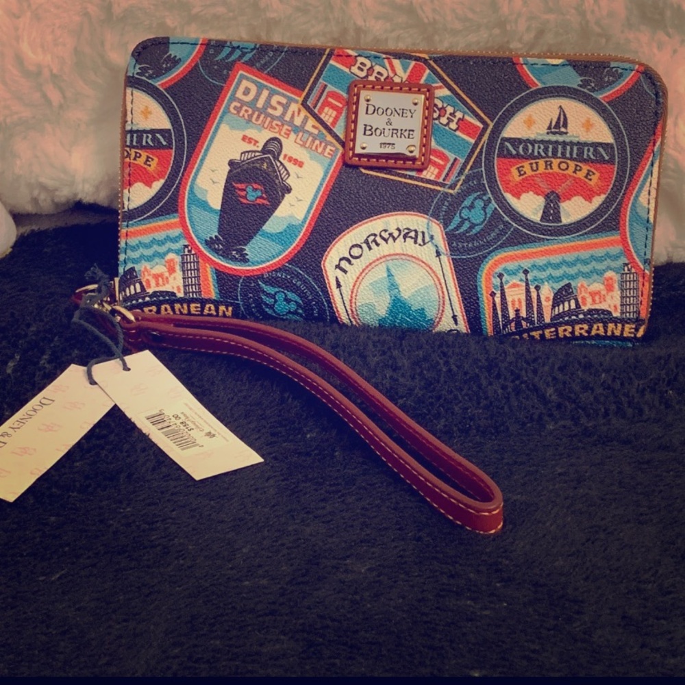Disney Dooney & Bourke cruise line wristlet